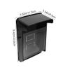 Holibanna Home Cover for Access Control Machines Outdoor Fingerprint Device Protector Large Rain and Wind Shield for Doorbells and Attendance Systems view 2