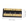 4 Position Dual Row Bus Bar Block 60A Distribution Block for Wiring view 2
