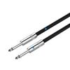 1/4 Inch Braided Instrument Guitar Cable Mono 6.5 Straight to Straight 6.35mm Unbalanced Audio Cord for Electric Guitar Bass(6.35 TS-2Packs,3m) view 3