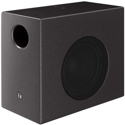 TOA Electronics FB-08BT Subwoofer System, Black, 120W Power Handling, 45-300Hz Frequency Response, 84dB Sensitivity, Powerful 20cm (8") Driver for Robust Bass Reproduction, Built-in Crossover Network