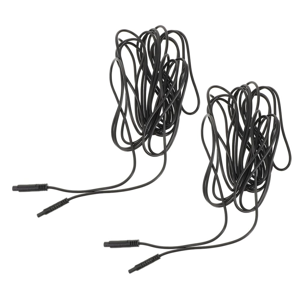 GLEAVI 2pcs Power Cable for Dash Camera Rearview Camera Extension Cord Vehicle Part Simple Installation Automotive Supply