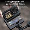 JOYSOG Action 4 L Bracket Mount for DJI Action 5 Pro/Action 4/Action 3 Sports Camera Magnetic Quick Release Bracket Adapter to Vertical Horizontal view 3
