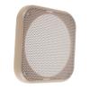 MUCKLILY Square Car Speaker Grill Cover with Mounting Screws Decorative Metal Mesh Horn Guard for Home Audio and Automotive Applications Easy Installation Stylish Design view 1