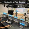 Lemorele Wireless Video Transmission System,656FT/200M Range - 1080P@60Hz Wireless HDMI Loopout,50ms Ultra Low Latency, Plug & Play, Multi-Scenario Streaming for Projector, Camera, Laptop(1TX and 1RX) view 2