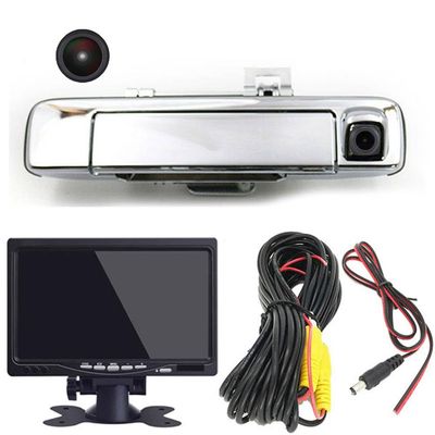 1280 * 720 Pixels HD Car Rear View Trunk Handle with Switch Parking Rear View Reverse Back up Camera, Replacement for Isuzu D-MAX DMAX 2012-2014 / Isuzu D-MAX DMAX 2015-2018 (with 7-inch Monitor)