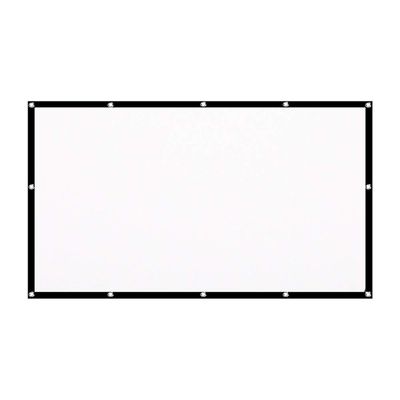 Projector Screen, 6 Size Project Screen Portable 120In Hd Projector Screen 16:9 Projection Screen Foldable Thick Durable for Outdoor Home Theater (72 inch)