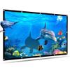 Projector Screen, 6 Size Project Screen Portable 120In Hd Projector Screen 16:9 Projection Screen Foldable Thick Durable for Outdoor Home Theater (72 inch) view 3