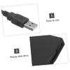 POPETPOP Portable USB Floppy Drive External Disk Reader for Notebook Desktop Multi- Compatibility High-Speed USB view 3