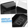 jojofuny Home Doorbell Rainproof Cover Protector for Fingerprint Access Control Machines Easy to Install Outdoor Use Large for Doors view 3