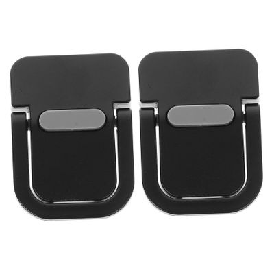 Angoily 1Pair Laptop Riser Stand for Desk Portable Heightening Holder for Improved Cooling Laptop