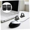 Angoily 1Pair Laptop Riser Stand for Desk Portable Heightening Holder for Improved Cooling Laptop view 3