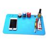 POPETPOP Silicone Heat Insulation Pad Cell Phone Repair Mat Small Parts Work Pad Static Easy to Use view 4
