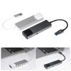 QINGFAN USB Sound Card USB External Sound Card with SPDIF Digital Sound for 5.1 & 7.1 Surround Sound Systems, Aluminum Body view 2