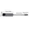 QINGFAN USB Sound Card USB External Sound Card with SPDIF Digital Sound for 5.1 & 7.1 Surround Sound Systems, Aluminum Body view 4