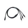 5PCS 12V10A Power Supply Tapping Line DC5.5 * 2.1 Power Cable 1-to-2/3/4/5/8/10 Power Line Monitoring Connector(DC power cord 1to5) view 3
