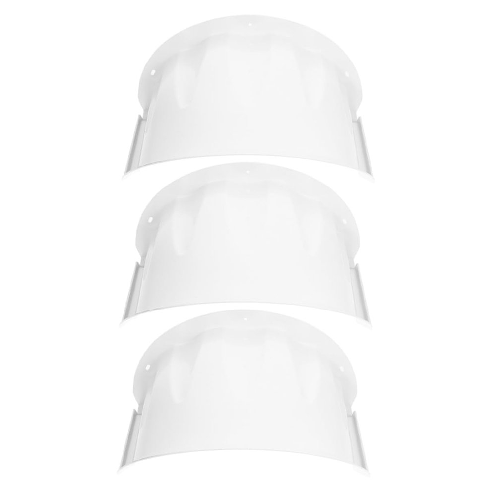 Veemoon 3pcs Outdoor Camera Rain Cover Protective Shade for Security Cameras Easy to Install Lightweight and Weather Conditions