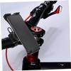 DIYEAH Bike Phone Clamp Tablet Mount for Stroller Treadmill and Exercise Grip Reduction Scooters Design Easy Access to Buttons view 3