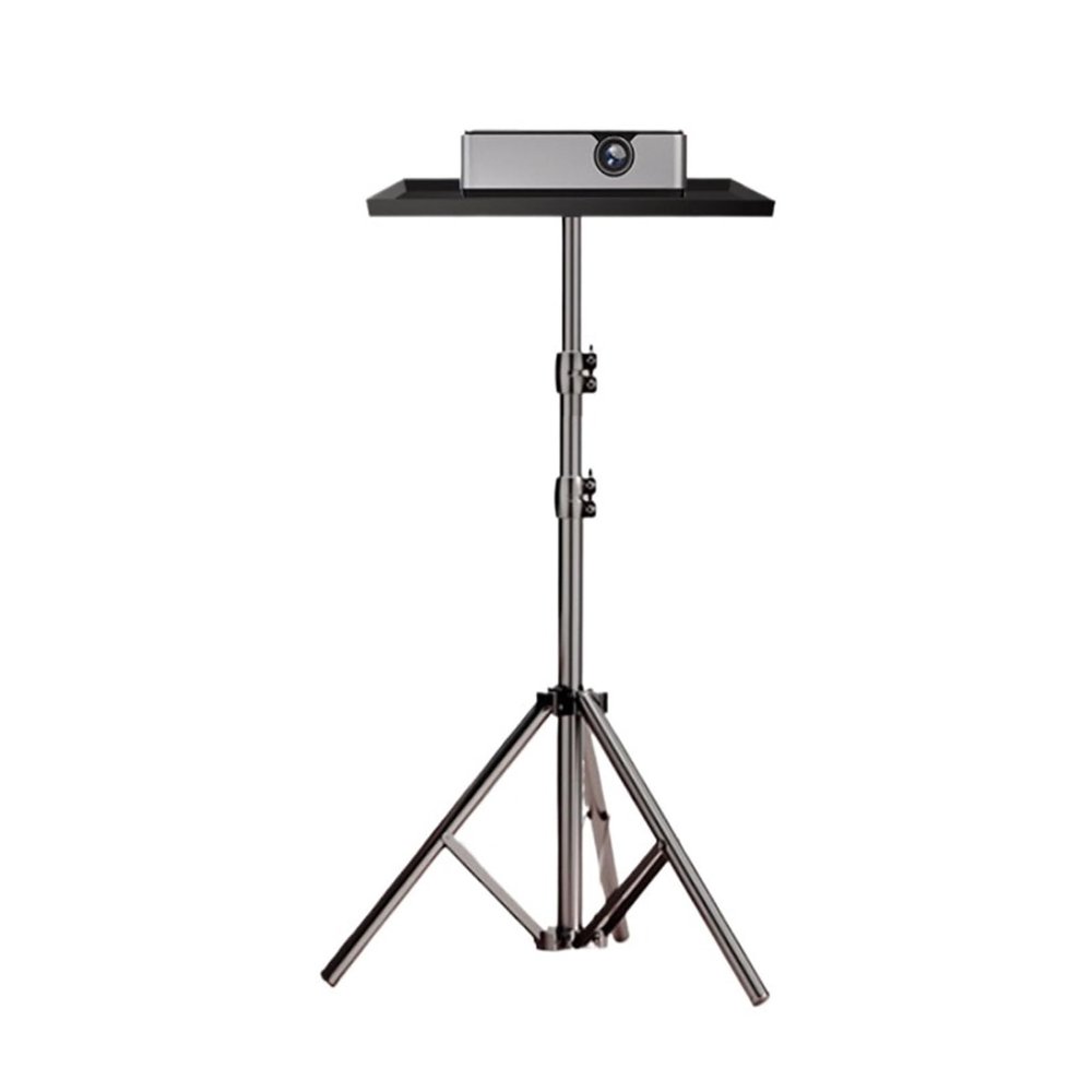 Mount Bracket Adjustable Height Projector Floor Stand Projector Shelf Stand for Home Movie Office Office Projector(44-120cm)