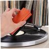 CALLARON Vinyl Record Cleaning Kit Portable Vinyl Care Set with Brushes for Record Maintenance Includes Wood Bristle Brush Wipe Small Scrub and Round for Lovers view 4
