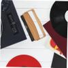 DECHOUS Vinyl Record Cleaning Brush -Static Bristles and Comfortable Handle Turntable Cleaner for Dust Removal and Noise Reduction Essential for Music and Vinyl Enthusiasts view 3
