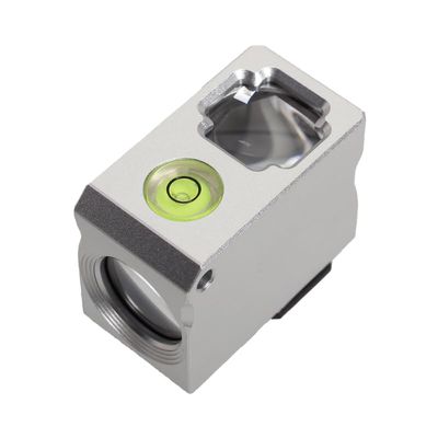Universal Camera Metal Viewfinder, Waist-Level, Hot/Cold Shoe Interface, Film Camera Compatible (Metallic Silver)