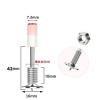 GHZHANG New Dual Nail Thread Integrated Nail Integrated Nail M8 Thread Nail(50Pcs) view 2