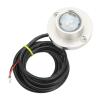 CHMIFTNX For LED Underwater Light Solid Structure Boat Mount Underwater Light Easy To Install for Environment for yacht(WHITE) view 2