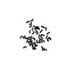 1PCS Rubber for Canon 600D 1200D 1500D Shutter Rubber Pad Crescent Camera Repair Accessories view 1