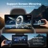 15.6inch Android 13 Headrest Monitor Car TV Touchscreen Entertainment System for Backseat,Support Phone Wireless Mirroring Sync Screen HDMI Bluetooth USB SD 4K Video Playback (2G+32G(1PC)) view 2