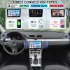 HPDELGB 10" Android Car Stereo Universal Radio 2GB+32GB Touch Screen Car Stereo Radio with Wireless Carplay, 14 Android Auto, GPS Navigation Head Unit, Bluetooth view 2