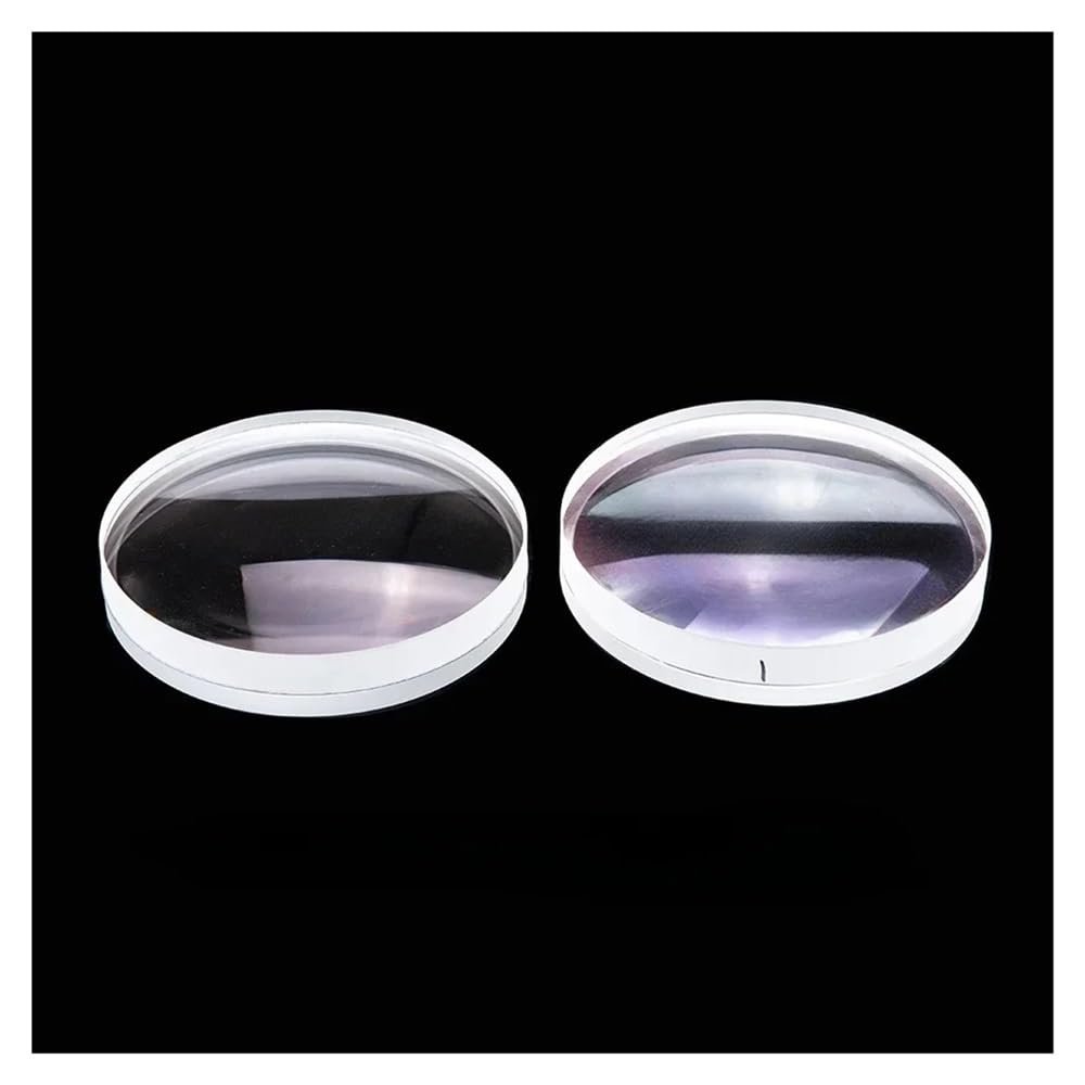 60mm Series Double-Separate Achromatic Lenses for DIY Refractive Astronomical Telescope Optical Glass Objectives Group(D62F800 Blue Film)