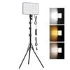 30W Upgraded Photography Lighting Kit, Anautin 1-Pack LED Video Lighting for Video Recording, 3700Lux Studio Lights with Tripod Stand for Photography, Streaming, Gaming, Podcast, Filming, Vlogging view 1