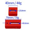 40/70mm Bracket Mounting Plate Astronomical Telescope Accessories Main Mirror Accessories Fixed(Red 70mm) view 3