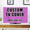 Custom Dustproof TV Cover for Flat Screen 60 inch TV Screen Protectors Add Your Picture Logo Text Name for Home Decorations Style278 view 1