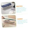DIYEAH Cable Management Box with Transparent Cover Dustproof Multi-compartment Cable Storage Organizer for Desk and Office Electronics view 3