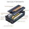 10000W Pure Sine Wave Inverter 60v DC to 220v AC Car Converter Power Inverter with Dual Voltage Display Suitable for Vehicles 315 Electric Welding Machine 3.5P Air Conditioner view 3