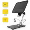 JOEBO Microscope Kit 8.5Inch LCD Display Screen 5X-1200X Digital Microscope 1280 * 800 Adjustable 1080P Tool Microscope Lens Adapters view 3