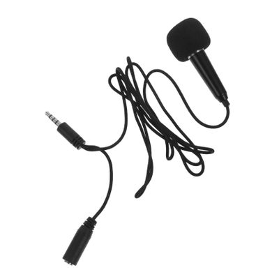 Abaodam 1set Microphone for Phone Portable Vocal Mic for Podcasting Singing and Live-Streaming Lightweight Design Easy to Use No External Power Required
