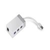 TU3-ETGH3  USB 3.0 to Gigabit Ethernet Adapter + USB Hub view 1