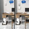 Aokikeisu Wall Mount Holder for Eero Pro 6E Home WiFi System, Eero Pro 6E Wall Mounting Bracket, Plastic, Stability, Protective Holder for Wi-Fi 6 Systems (White, 3 Pieces) view 4