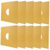 DECHOUS 10pcs Protective Sleeves for Vinyl Records Outer Covers for Lightweight and Sturdy Design for Vinyl Collectors for Easy Viewing view 1