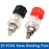 1/2/5Pcs JS-910A Type Binding Post Banana Crimp Termina Sound Box Audio Output Charging Connector(Black,1Pcs) view 4