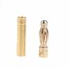 10 Pair/lot 2.0mm 3.5mm 4.0mm 5.0mm 5.5mm 6.0mm 6.5mm 8.0mm Gold Bullet Banana Connector Plugs(5.5mm) view 3