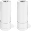 Aokikeisu Wall Mount Holder for TP Link Deco BE85/BE95 Home WiFi System, TP Link Deco BE85/BE95 Wall Mount Bracket, Plastic Stable and Protective Holder,for Mesh WiFi 7 Systems(White, 3 Pieces) view 4