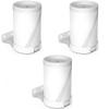 Aokikeisu Wall Mount Holder for TP Link Deco BE63/BE65 Home WiFi Systems,Wall Mount Bracket,Home WiFi System Plastic Stand Cover,Stable and Protective Holder for Mesh WiFi 7 Systems (White, 1 Piece) view 3
