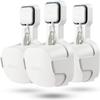 Aokikeisu Wall Mount Holder for Eero 6+ Home WiFi System, Eero 6+ Wall Mount Bracket, Plastic, Stability, Protective Holder for Wi-Fi 6 Systems (White, 3 Pieces) view 1