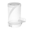 Aokikeisu Wall Mount Holder for TP Link Deco BE75/BE85/BE95 Home WiFi Systems,Wall Mount Bracket,Home WiFi System Plastic Cover,Stable and Protective Holder for Mesh Wi-Fi 7 Systems (White, 3 Pieces) view 2