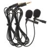 Abaodam Professional Mic 3.5mm Computer Tablet Phone Microphone Lapel Mic for Interviews Recording view 1