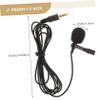 Abaodam Professional Mic 3.5mm Computer Tablet Phone Microphone Lapel Mic for Interviews Recording view 2