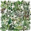 100PCS Green Plant Transparent Stickers,Potted Plant Floral Decals Stickers for Scrapbook Laptop Water Bottles Phone Guitar Decals for Adults (Green Plants) view 2